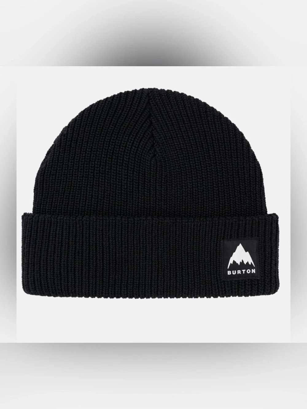 Burton Mens Beanie Hat Winter Ski Snow Streetwear Black